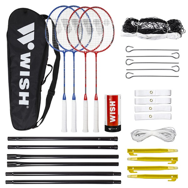 Sada na badminton ALUMTEC 5566 erveno-modr